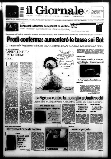 Il giornale : quotidiano del mattino